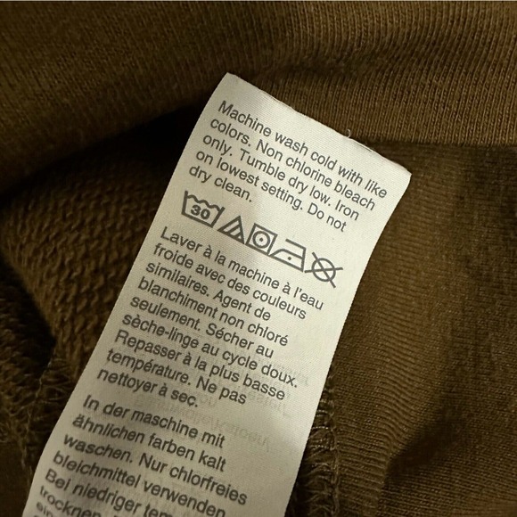 MADEWELL Banded Sweatshirt in Multicolor Jungle Cat Print Leopard - Picture 9 of 12